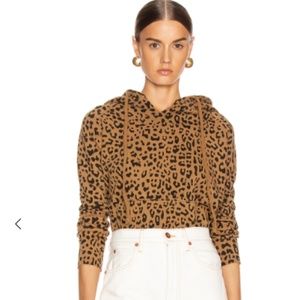 Nili Lotan Janie Hoodie in Whiskey Leaoprd